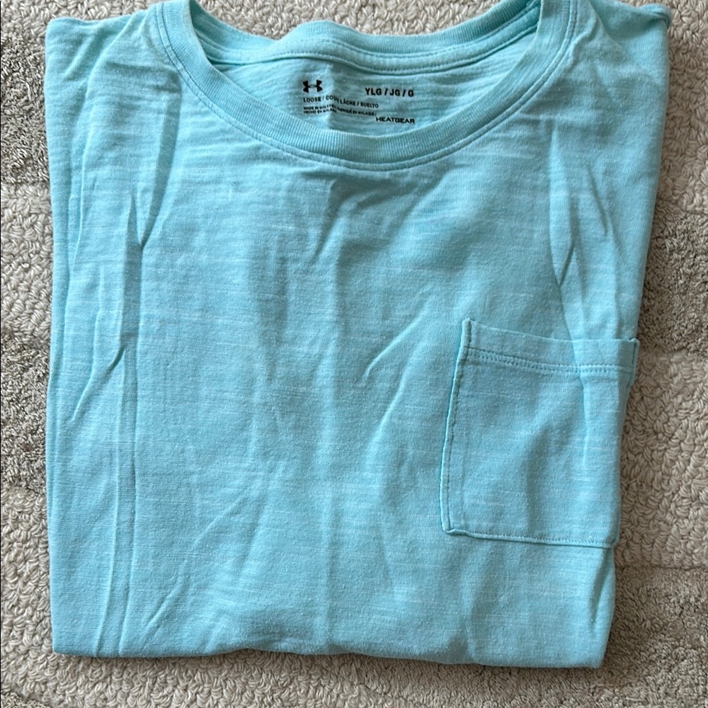 Under Armour Light Blue Long Sleeve Shirt